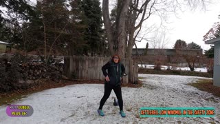 Kettlebell Low Windmill in the Safety Zone