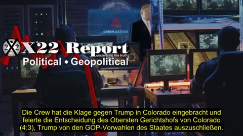 X22 Report vom 29.12.2023 - Mach keinen Fehler, der Tiefe Staat wird die Macht nicht aufgeben