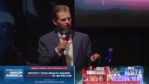 ReAwaken America – Manheim Pennsylvania - Day 1 – Eric Trump