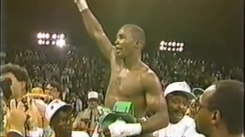 'Sugar" Ray Leonard vs Donny Lalonde Nov 07 1988 Caesars Palace, Paradise, NV