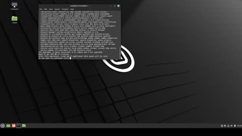 Linux Mint: doing a full upgrade thru terminal!