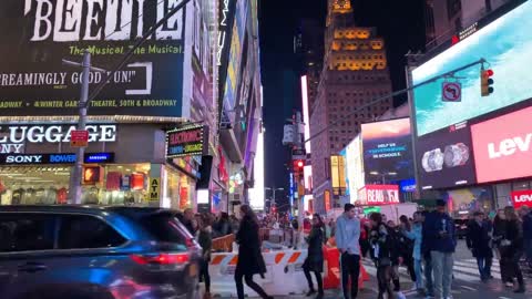 New York Times Square Timelapse