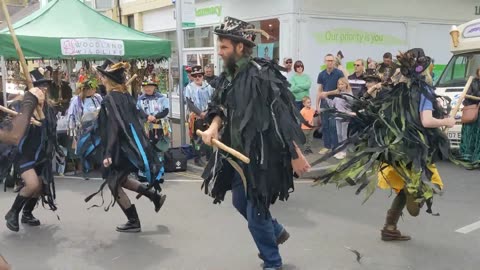 Beltane Border Morris & Friends- White Ladies Aston- Bovey Green Man Festival 2022