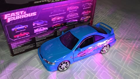 MINIATURA ACURA, VELOZES E FURIOSOS, JADA 1/24, UNBOXING.