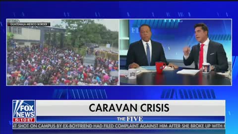 Juan Williams, Jesse Watters lock horns over migrant caravan