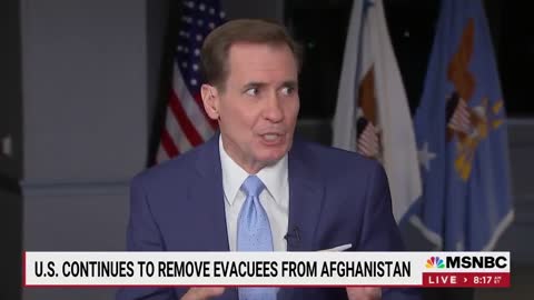 Clueless Kirby STILL Can't Tell Number Of Americans That Are In Afghanistan 10 DAYS After We Left