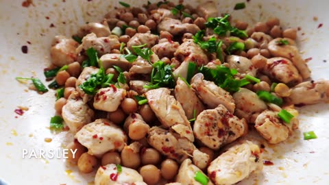 High-Protein Spicy Chicken & Chickpea Recipe - Easy Dinner Recipe