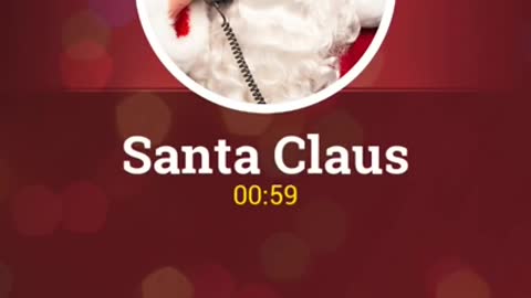 Santa Claus Text Voicemail and Call