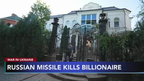 Russian missile kills billionaire Ukrainian farmer