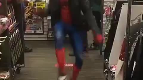 Wasting sharp suspicious person Spider-Man