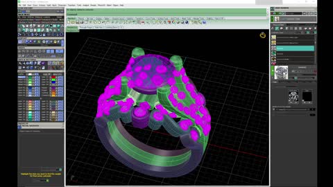 Matrix 9, Running Metal and Gem Reports Using Assigned Materials