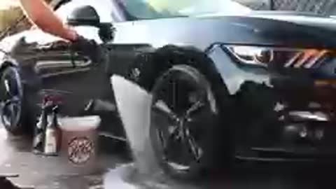 learn how to wash any vehicle, even a Mustang