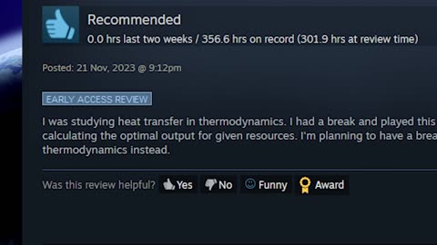 Satisfactory Steam Review