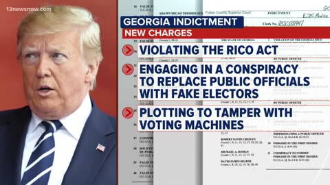 Donald Trump, 18 others indicted in Georgia