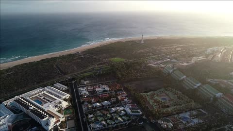 resort of moro jable and golf course fuerteventura canary islands spain atlantic europe