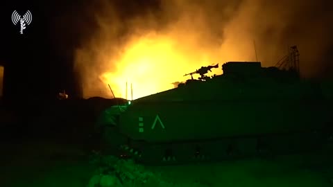 IDF announces that troops of the 7th Armored Brigade and Golani