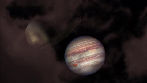 Jupiter and Saturn are in the deep darkness