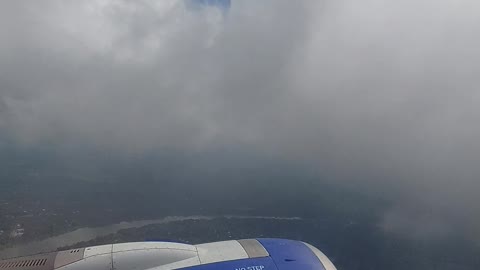 Over The Clouds 1 - Cochin to Mumbai - Indigo Airlines Takeoff