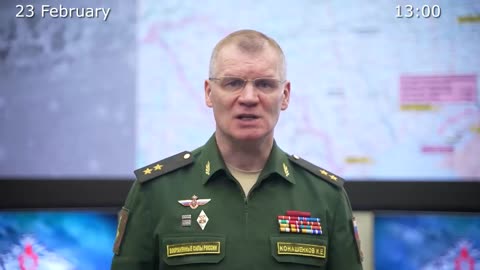 Russian Defence Ministry report on the progress of the SMO Zone