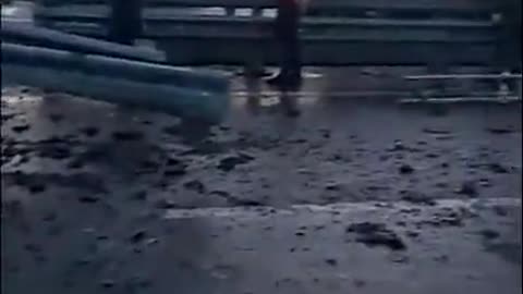 Crimean - Kerch - Bridge damage footage