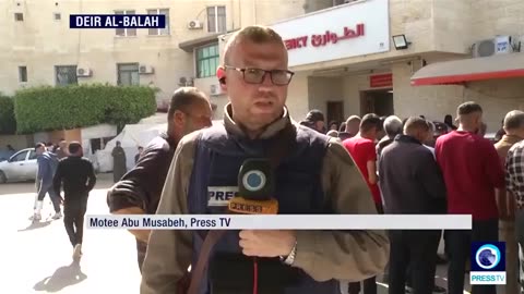 Press TV's correspondent Motee Abu Musabeh provides latest updates