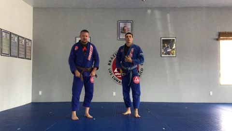 Back take from guard