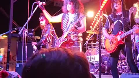 KISSm (KISS tribute band) at Wheat Ridge Carnation Festival in summer 2021