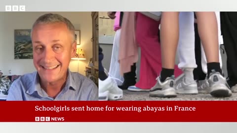 French schools send home girls wearing banned abaya robe - #BBC News#France#Abaya