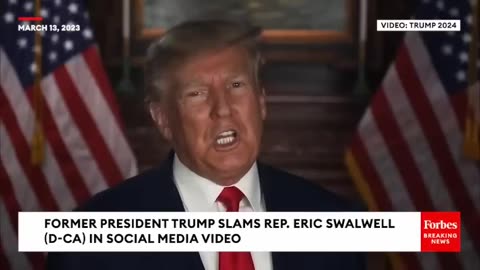 Trump Laces Into 'Idiot Of A Congressman' Eric Swalwell