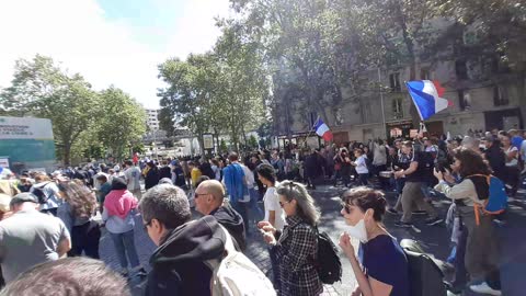 Paris manif stop pass sanitaire 7/08/21