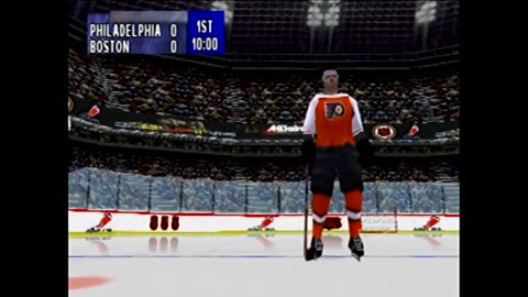 NHL Breakaway 98 (N64) Philadelphia vs Boston Part1