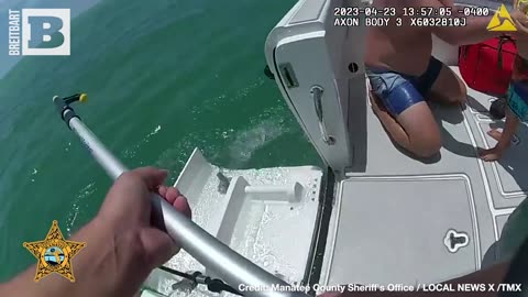 TROUBLE IN PARADISE: Father and Son Swept Out to Sea Rescued by FL Deputies in Boat