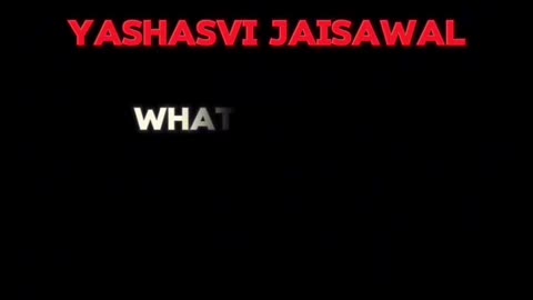 Yashasvi jaiswal success story