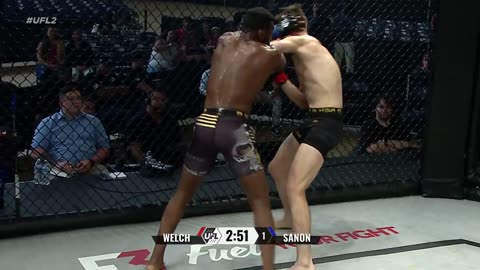 TJ Welch vs Sadeck Sanon | UFL 2