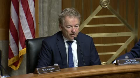 Origins of COVID-19 Hearing - Dr. Rand Paul's Q&A