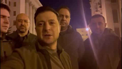 President Zelensky is Staying to Defend Ukraine with his People