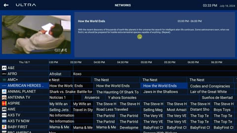 7-18-24 HOW TO USE TV GUIDE IN ULTRA