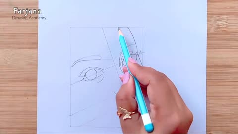 A Cute Face - Drawing Tutorial || How to draw a girl - Step by step || Pencil Sketch