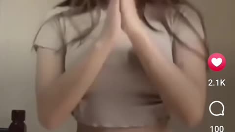 Beautiful girl dancing