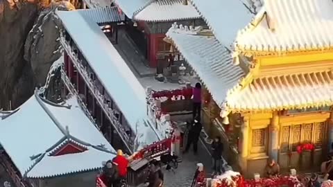 Stairs to the temple