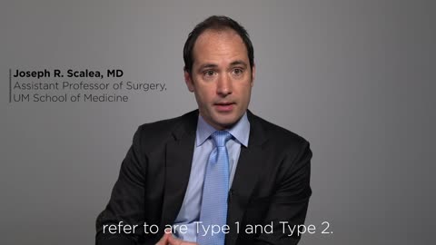 What is the dfference between type 1 and type 2 diabetes?