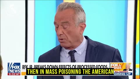 RFK Jr. breaks down the effects of processed foods in the American diet.