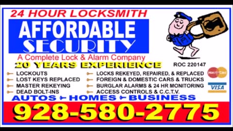 Affordable Security Locksmith And Alarm | Yuma Az Locksmith