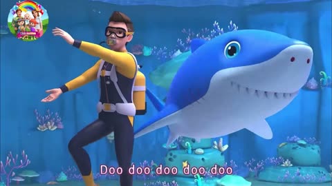 Baby Shark Dance | Wish Cartoon| #nurseryrhymes #baby #cartoons #kidsvideo #babygirl #sharkcartoon