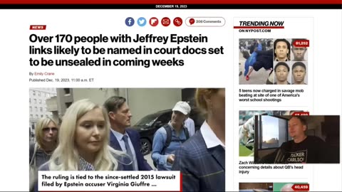 170 Epstein associates names to be unsealed #wearechange #letsgobrandon #trump2024 #freedom #usa