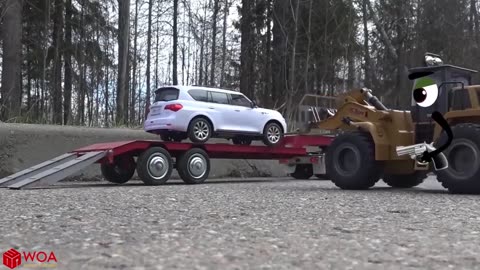 Container Trucks Go Wrong, Crash Police Car | Funny Car Fails Compilation