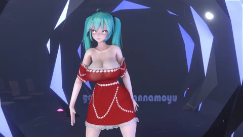 【MMD_Blender】MIKU - thumbs up