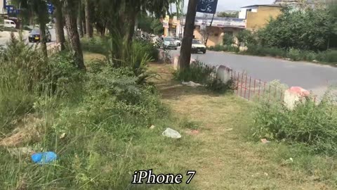 Redmi note 9 VS Iphone 7 Camera Test