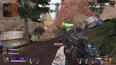 Apex Legends- Don't know how I got a knock.