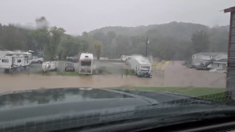 Hurricane Aftermath in Foothills of NC